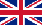 Englische Flagge, klein